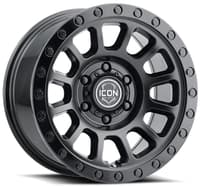 17x8.5 icon hulse double black 5x5.5/139.7 0mm