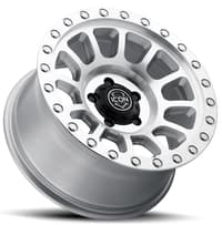 18x9 icon hulse silver machined 5x5/127 -12mm