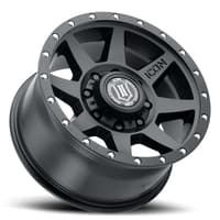 18x9 icon rebound hd satin black (8 lug) 8x170 6mm