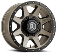 18x9 icon rebound hd bronze (8 lug) 8x6.5/165 12mm