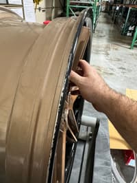 Ferrada CM1 Brushed Cobre w/ Gloss Black Lip