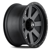 20x9 ion alloy 134 matte gunmetal 5x150 0mm