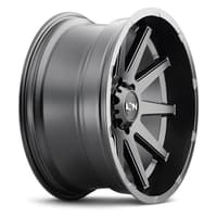 20x9 ion alloy 143 matte black 8x180 18mm