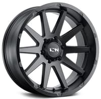 20x9 ion alloy 143 matte black 8x180 25mm