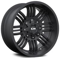 20x9 ion alloy 144 matte black 8x6.5/165 0mm