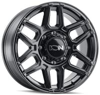20x10 ion alloy 146 gloss black 5x5/127 -19mm