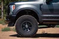 icon 2017-2022 ford f250/f350 super duty 4wd, 4-link frame bracket kit 164504
