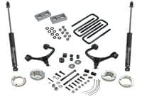 superlift 05-20 toyota tacoma 4wd (excl trd pro models) - 3in lift kit w/ superlift shocks k1012