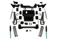 superlift 12-18 dodge ram 1500 4wd 6in lift kit w/ bilstein front struts & rear shocks k1020b
