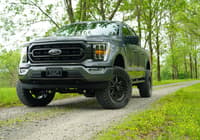 superlift 2021 ford f-150 4wd 6in lift kit w/king fr coils & rear reservoir shocks k130kg