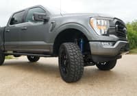 superlift 2021 ford f-150 4wd 6in lift kit w/king fr coils & rear reservoir shocks k130kg