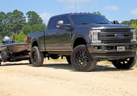 superlift 17-19 ford f-250 sd 4wd 4in lift kit w/4-link king front coilovers/rear reservoir shocks k166kg
