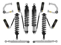 icon 2021-2023 ford bronco, sasquatch, 2-3" lift, stage 6 suspension system, cdxs, billet k40016d