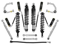 icon 2021-2023 ford bronco, sasquatch, 2-3" lift, stage 7 suspension system, cdxs, billet k40017d