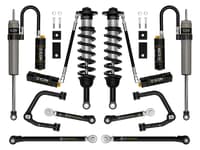 icon 2022-2025 toyota tundra, 2-3.5" lift, stage 10, 2.5 suspension system, tubular k53200t
