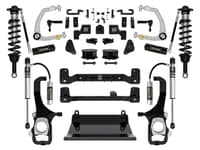 icon 2022-2024 toyota tundra, 6" lift, stage 3 suspension system, billet k53273