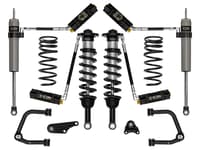 icon 2024-2025 toyota tacoma 1.25-3" lift, stage 5 suspension system, tubular, overland rear springs k53295tx