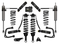 icon 2024-2025 toyota tacoma 1.25-3" lift, stage 6 suspension system, tubular, overland rear springs k53296tx