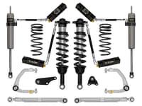 icon 2024-2025 toyota tacoma 1.25-3" lift, stage 8 suspension system, billet, triple rate rear springs k53298s