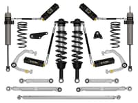 icon 2024-2025 toyota tacoma 1.25-3" lift, stage 11 suspension system, billet, overland rear springs k53301x