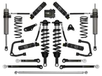 icon 2024-2025 toyota tacoma 1.25-3" lift, stage 13 suspension system, tubular, overland rear springs k53303tx