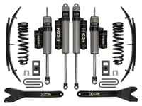 icon 2023 ford f-250/f-350 super duty 4wd diesel, 2.5" lift, stage 2 suspension system w/ radius arms and expansion packs k62562rl