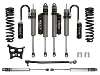 icon 2023 ford f-250/f-350 super duty 4wd gas, 2.5" lift, stage 5 suspension system k62595
