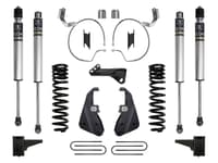 icon 2023 ford f-250/f-350 super duty 4wd diesel, 4.5" lift, stage 1 suspension system k64541