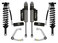 icon 2023-2024 gmc canyon at4, denali, & elevation/chevrolet colorado trail boss, 1.75-2.5" lift, stage 4 suspension system w/ billet upper control arms k73084