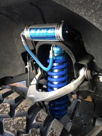 superlift 14-18 chevy silv 4wd 8in lift kit w/ alum/stamped steel cntrl arms & king coils & shocks k908kg