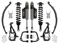 icon 2021-2024 ford f-150 4wd, 3.5-4.5" lift, stage 2 suspension system, tubular, w/ leaf packs k93142tl
