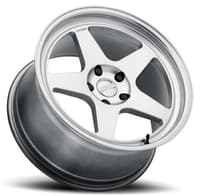 (clearance - no returns) 19x10.5 kansei knp hypersilver machined w/ polished lip 5x112 35mm