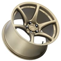 (clearance - no returns) 18x10.5 kansei tandem textured bronze 5x100 12mm