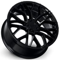 17x7.5 katana racing kr01 gloss black 5x108/4.25 40mm
