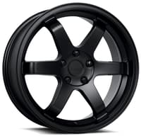 18x8 katana racing kr08 matte black 5x105 40mm