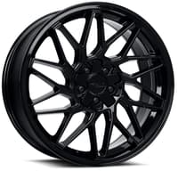18x8 katana racing kr09 gloss black 5x4.25/108 5x4.5/114.3 40mm