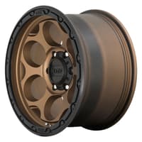 (clearance - no returns) 20x9 kmc km541 dirty harry matte bronze w/ black lip 5x5/127 0mm