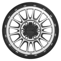 17x8 kmc km542 impact satin black machined 5x4.25/108 38mm