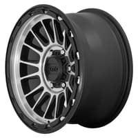 17x8.5 kmc km542 impact satin black machined 8x180 0mm