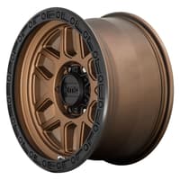 KMC KM544 Mesa Matte Bronze w/ Black Lip