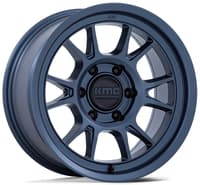 (clearance - no returns) 17x8.5 kmc km729 range metallic blue 6x5.5/139.7 -10mm