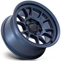 (clearance - no returns) 17x8.5 kmc km729 range metallic blue 6x5.5/139.7 -10mm