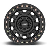 KMC KM236 Tank Beadlock Satin Black