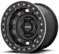 17x9 kmc km236 tank beadlock satin black (true beadlock) 6x5.5/139.7 -38mm