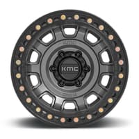17x9 kmc km236 tank beadlock anthracite (true beadlock) 6x5.5/139.7 -38mm