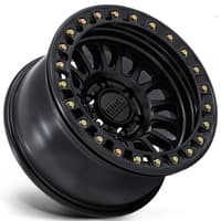 KMC KM239 Impact Beadlock Matte Black