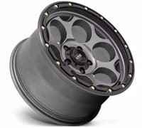 KMC KM541 Dirty Harry Satin Gray w/ Black Lip