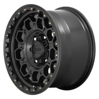 17x9 kmc km545 satin black 6x5.5/139.7 18mm