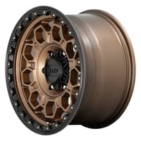 KMC KM545 Matte Bronze w/ Black Lip