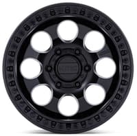 KMC KM550 Riot SBL Satin Black mm